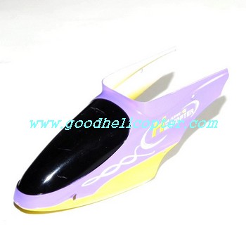 great-wall-9958-xieda-9958 helicopter parts head cover (purple color) - Click Image to Close
